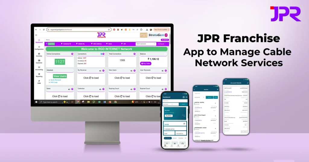 JPR Franchise – App to Manage Cable Network Services