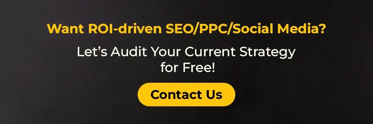 want roi-driven seo ppc social media