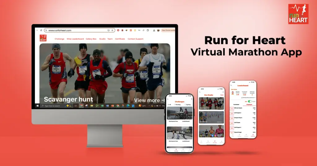 Run for Heart – Virtual Marathon App